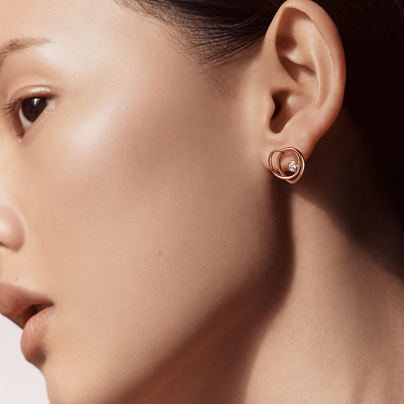 【HERMES】Vertige Coeur earrings, very small model Vertige Cœur earrings, very small model | Hermès Mainland China